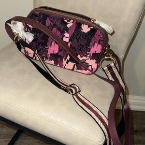 Ted Baker Stylish Pink and Black Women's Bag